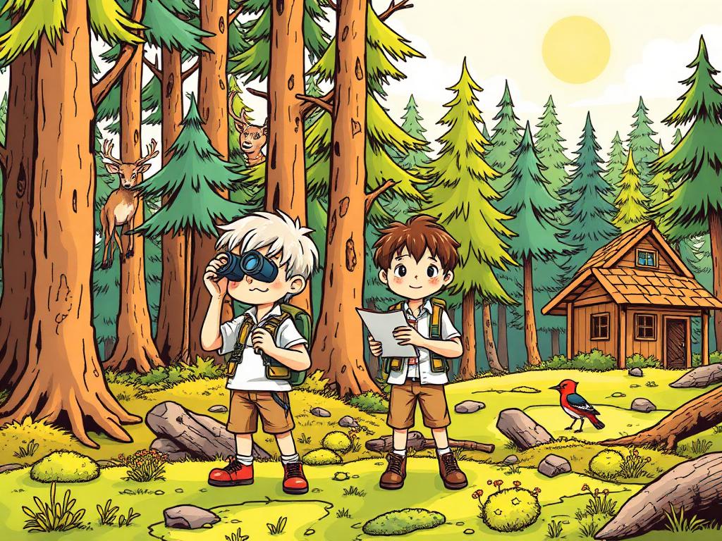 Titelbild zum Abenteuer Die Waldforscher